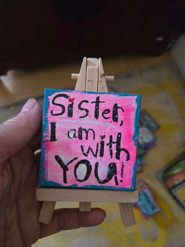 Mini Canvas NEW! Sister