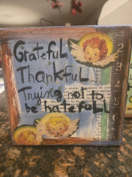 Canvas Art- NEW! Not Hateful