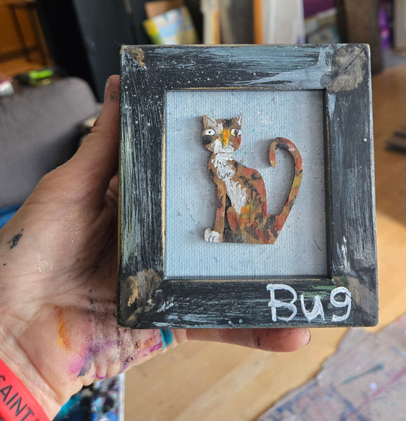 NEW!- Cats Framed