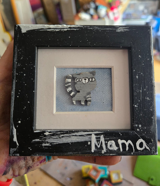 NEW!- Cats Framed