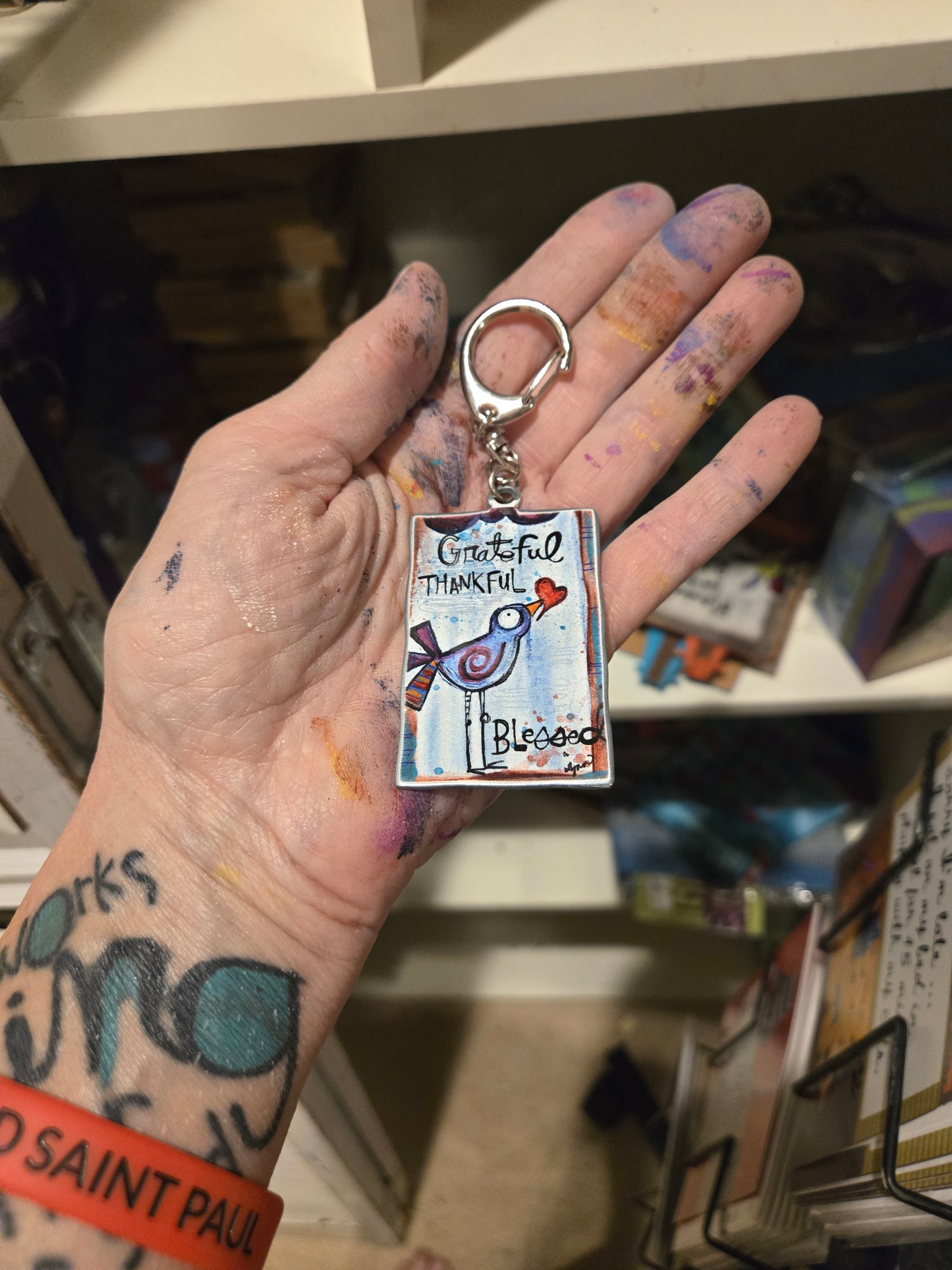 Keychain Grateful