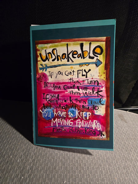 Greeting Card New! Unshakeable