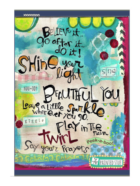 Greeting Card NEW! SHINE LIGHT