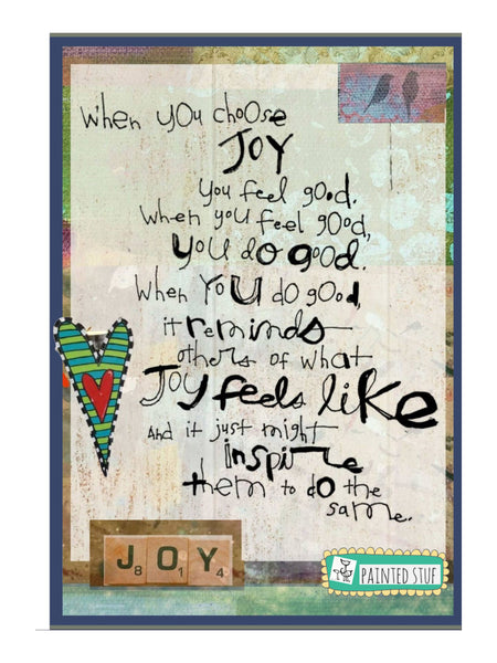 Greeting Card JOY!