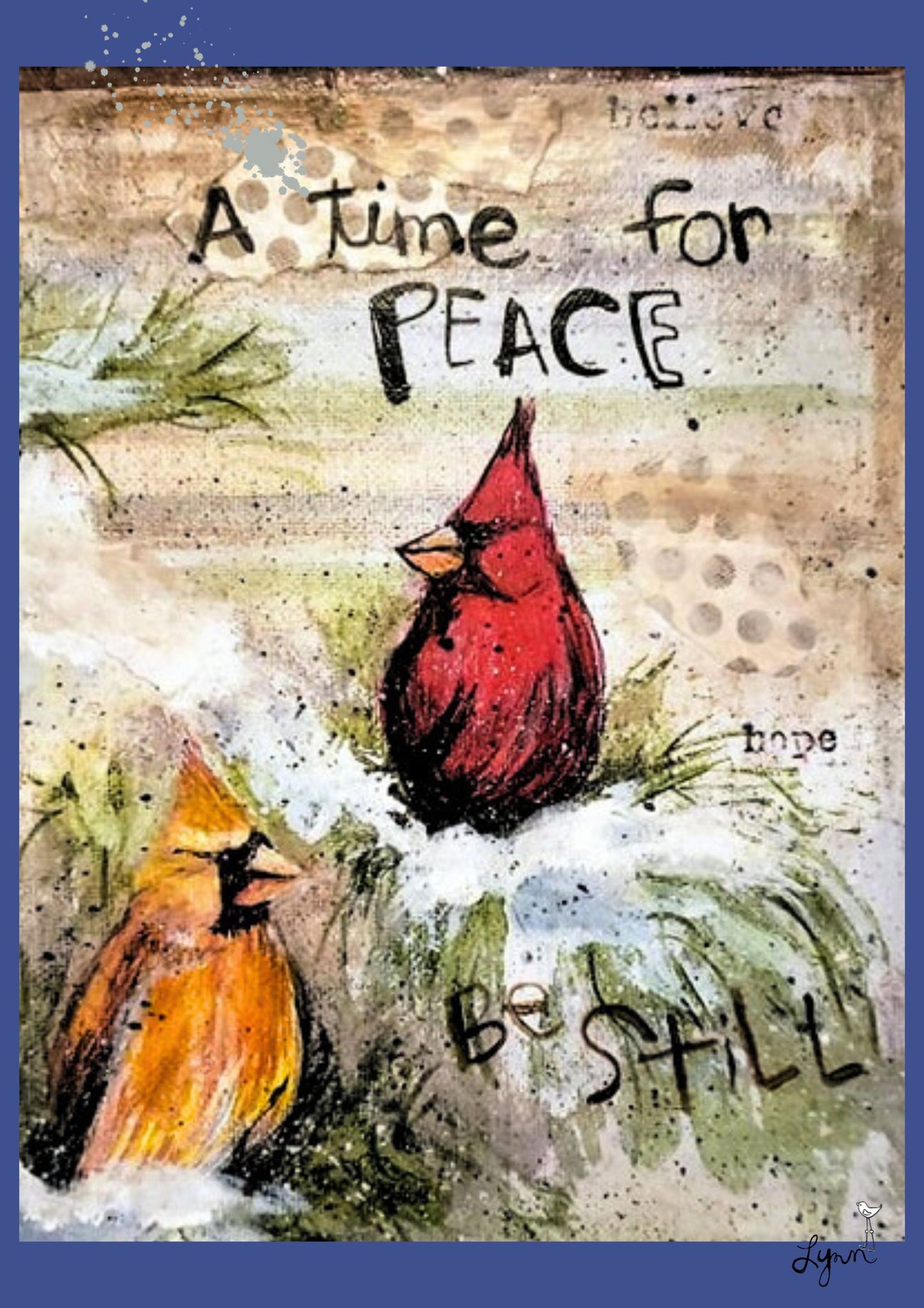 Greeting Card New! Peace
