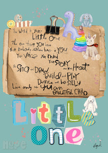 Greeting Card New! Little One