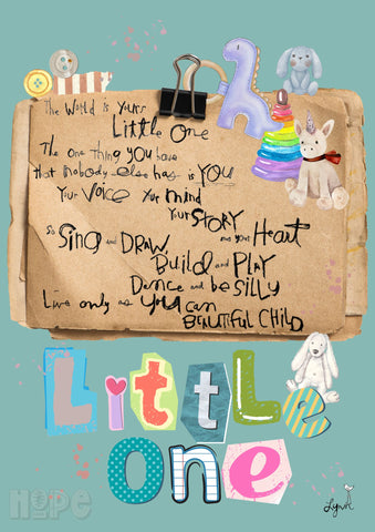 Greeting Card New! Little One
