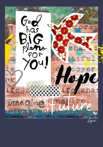 Greeting Card- NEW! BIG Plans