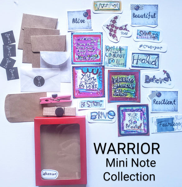Mini Note Pack-Warrior