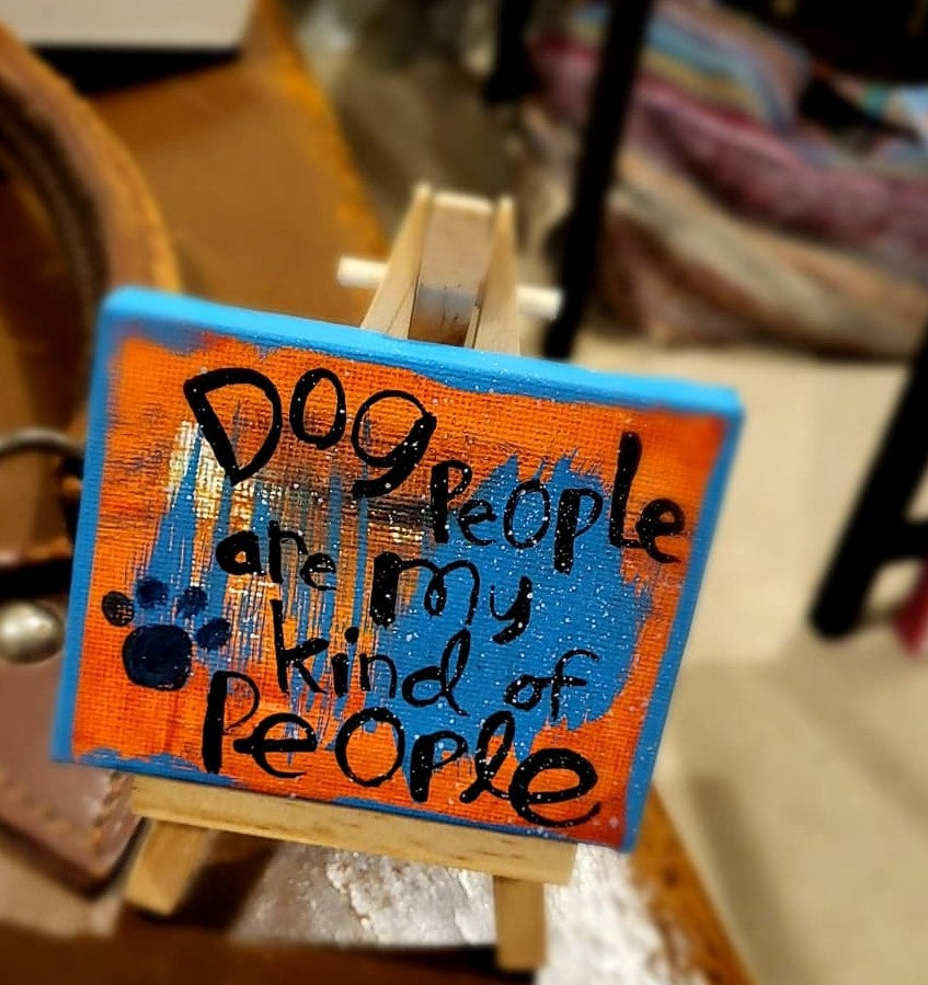 Mini Canvas set-NEW Dog People