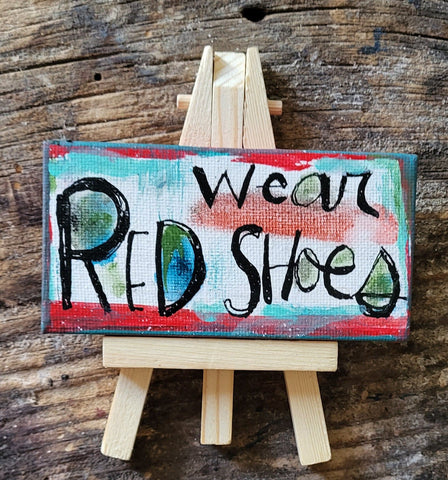 Wear Red Shoes