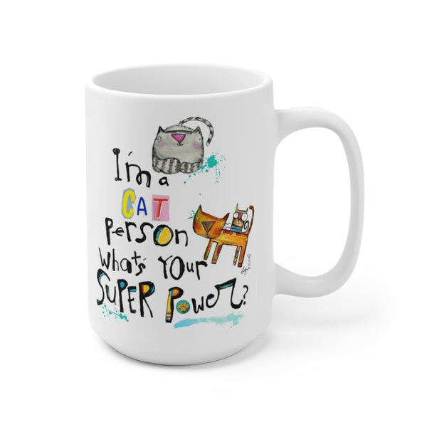 Mug- Cat person