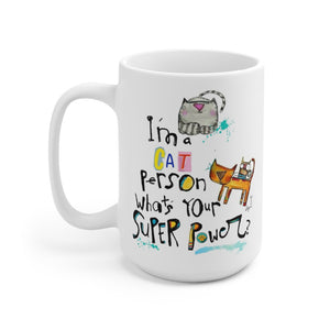 Mug- Cat person