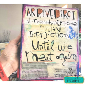 Canvas - New! Arrivederci