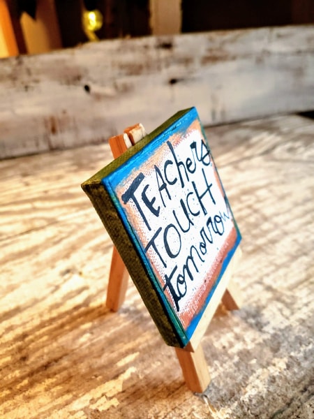Mini Canvas & Easel-Teachers Touch TomorroW