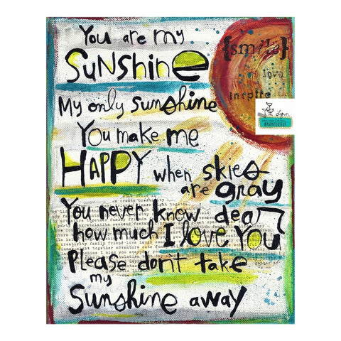 you are my sunshine