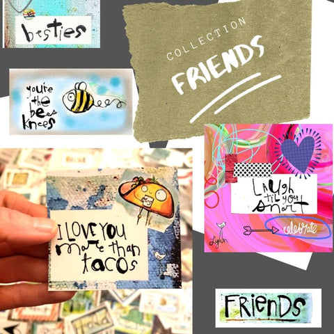 Scratch Art Friendship Mini Notes – A Birthday Place