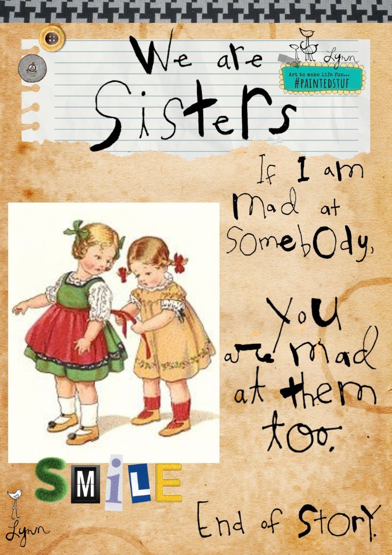 Greeting Card- We are Sisters