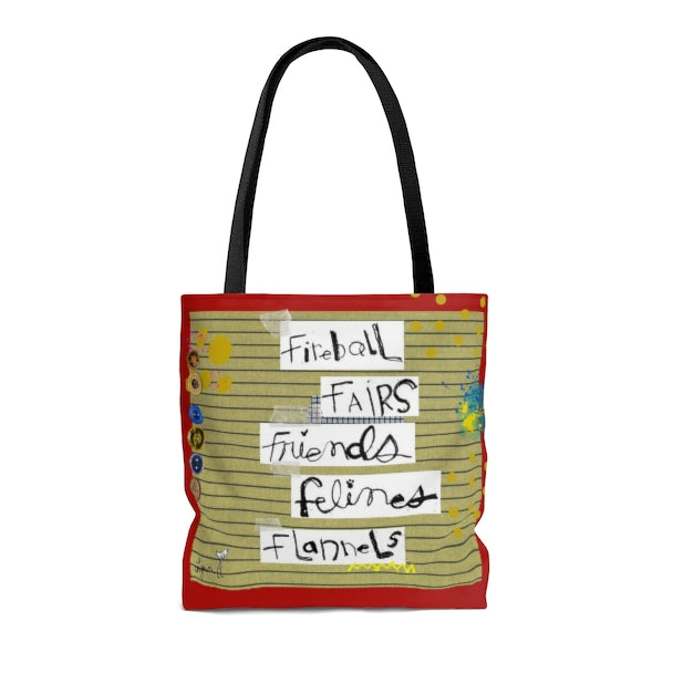 fig London timeiess friend bag ステッカー付 Tote Bag-FRIEND – Painted Stuf