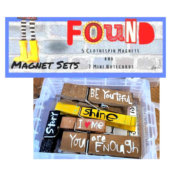 Found Magnet Sets NEW! Purpose